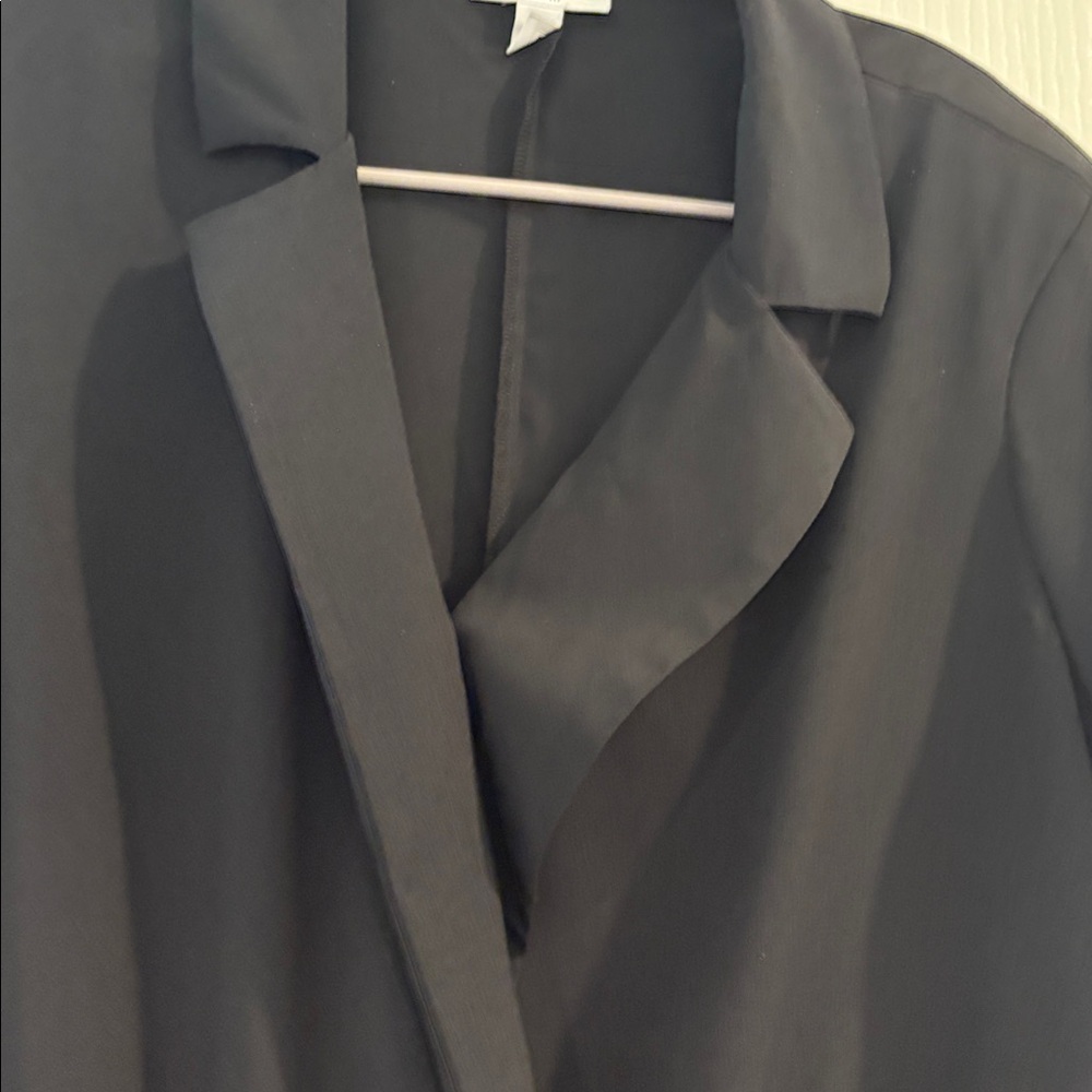 BAR III Women's Deep Black Long Sleeve Bodysuit Size XL never worn - Picture 3 of 8